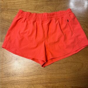 Calia by Carrie Underwood Women's Orange Athletic Running Shorts